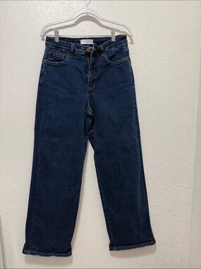 Lovervet by Vervet Dark Wash Wide Leg Jeans